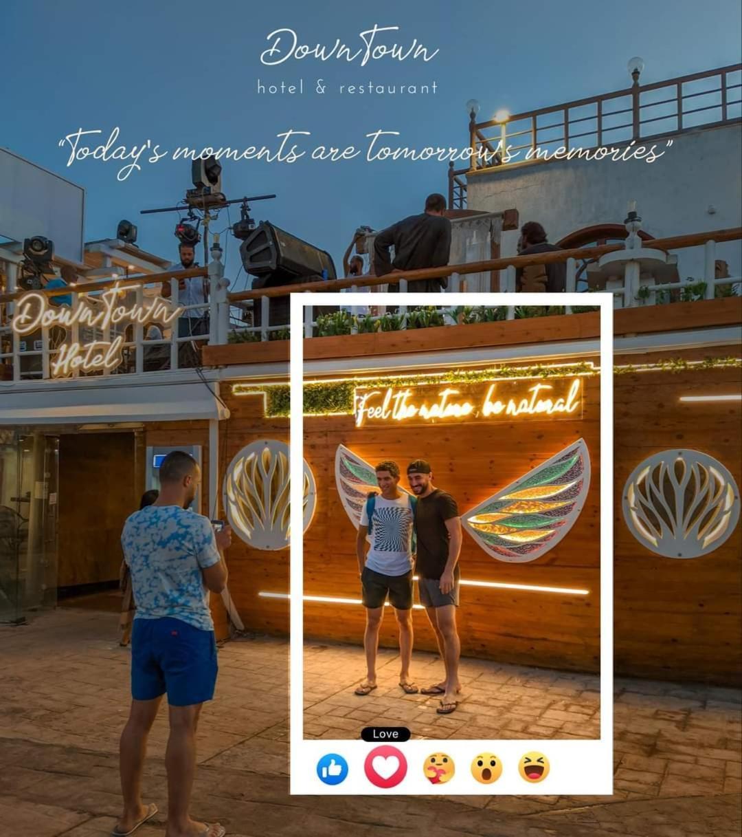 Downtown Hotel Dahab Exterior foto